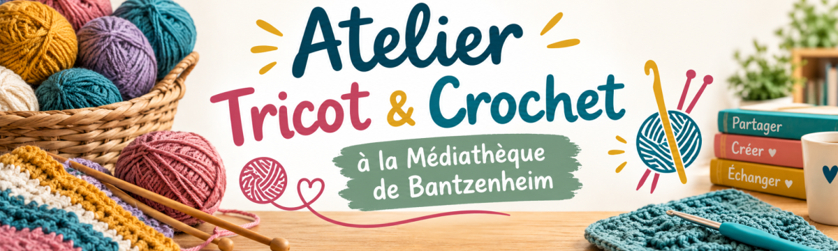Atelier tricot - crochet